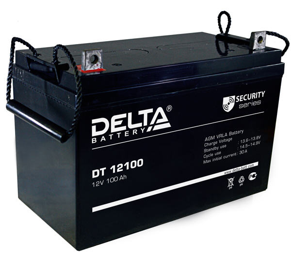 Аккумулятор Delta DT 12100 12В/100Ач